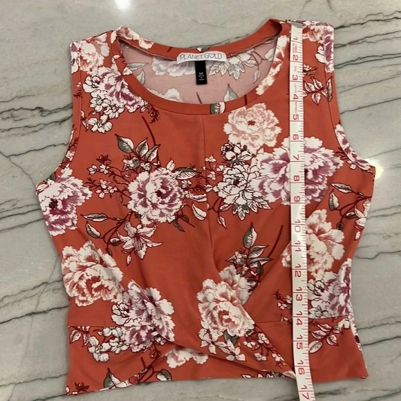 Planet Gold Crop Top - Picture 7 of 12